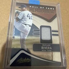 2022 Panini Absolute - Hall of Fame Memorabilia Mariano Rivera #HFM-MR 99/99