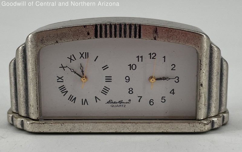 Eddie Bauer Deco Desk Clock .3 lbs