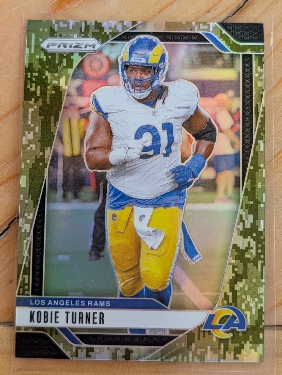 2024 Panini Prizm Kobie Turner #171 Camo Prizm /15