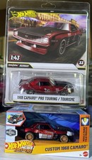 Hot Wheels Premium 1:43 Scale - 1969 Camaro Pro Touring #33 w/ Protector Mattel
