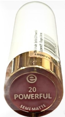 Essence Semi Matte Nude Lipstick -  20 Powerful - NEW SEALED
