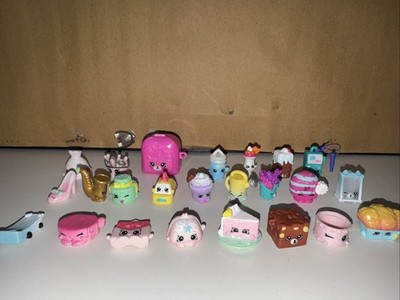 Shopkins Lot of 24 Random Characters No Duplicates Good Condition