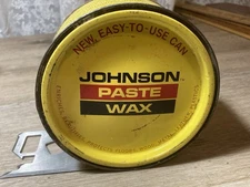 Vtg SC Johnson Paste Wax 16 Oz Original Formula Discontinued (Close To Full)