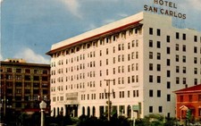 IEE BEE, OTEL, SAN CARLOS PNC-6, Hotel San Carlos, Postcard