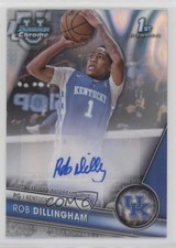 2023-24 Bowman U Chrome Prospect Lava Refractor 26/199 Rob Dillingham Auto 1k61