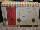 Vintage Barbie Fashion Shop Original 1960's closet with 6 hangers