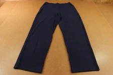 Cuddl Duds Womens Size Medium Navy Blue Comfy Fleece Pull On Lounge Pants New