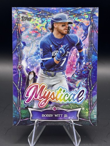 Bobby Witt Jr. Lot (2) | Mystical Insert + Topps | Kansas City Royals | NM - Picture 1 of 13