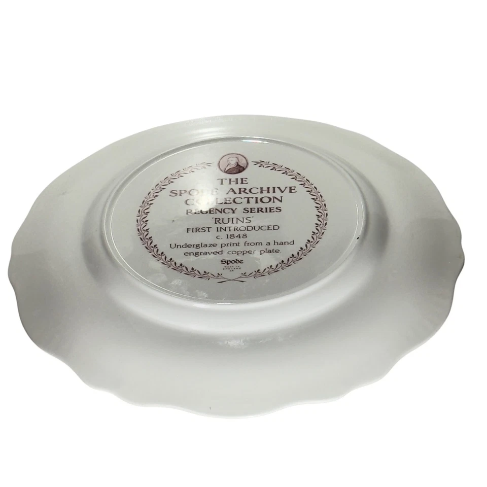 Spode Archive Collection Regency Series Ruins 10.75" Dinner Plate 1848 Design - Image 2 of 4