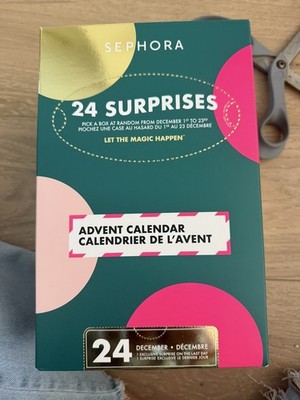 SEPHORA COLLECTION 2025 Advent Calendar 24 Surprises Holiday Gift Makeup Skin