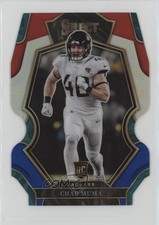 2022 Panini Select Premier Level Red & Blue Prizm Die-Cut Chad Muma #146 15fy