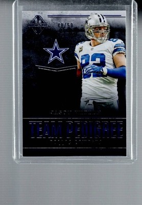 2017 Panini Majestic #DC-JW Jason Witten Team Pedigree Materials #/50