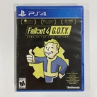 Fallout 4 GOTY Edition Game W/ Case & Poster Sony Playstation 4 Bethesda 2017