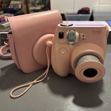 Fujifilm Instax Mini 7S Instant Camera Blush Pink w/ Case - Works 