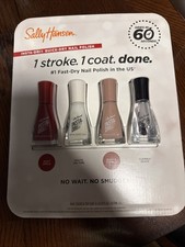 Sally Hansen Insta-Dri Nail Polish 4 Pack 0.31 fl oz Each BNIB