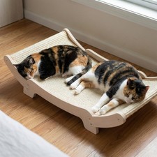 Sisal Cat Scratcher Bed for Indoor Cats Hammock for Scratching Pad Cat Chair ...