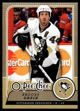 2008-09 O-Pee-Chee #50 Brooks Orpik Pittsburgh Penguins Hockey Card