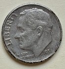 1951-D Roosevelt Dime. 90% Silver. VF Condition. Charity Auction/Animal Rescue. — photo 1