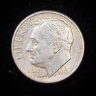 90% Silver - 1961 Roosevelt Dime - Circulated Condition - 08-19