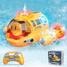 RC Spray Motorboot Ferngesteuertes Boot 2.4GHz Doppelhelix RC Wasserspielzeug DE