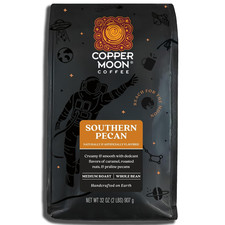 Copper Moon Medium Roast Whole Bean Coffee, Southern Pecan Blend, 2 Lb 9.73 per pound