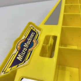 Micro Machines Yellow Carry Display Case 1989 Galoob VGC