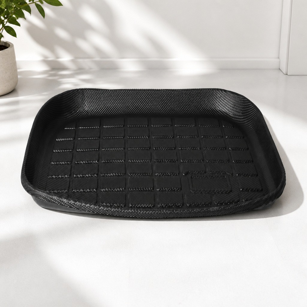Tesla Model Y Car Floor Mats Front Rear Boot Toolbox Liner Set TPE Mat