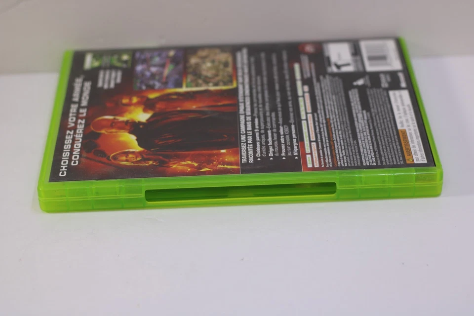 Command & Conquer 3: Kane's Wrath (Microsoft Xbox 360, 2008) CIB French Boxart - Image 4 of 4