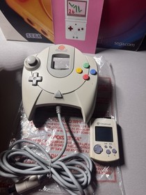 SEGA Dreamcast HKT-3020 NTSC-U OEM Tested Console Bundle Sonic Adventure VMU