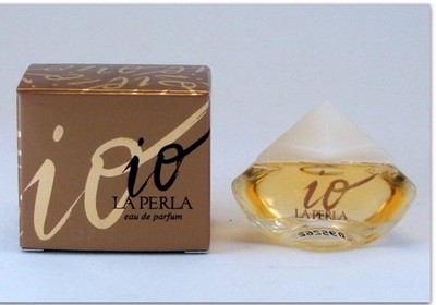 IO LA PERLA EAU DE PARFUM 7 ml. 0.24 fl.oz. mini perfume new, with box.