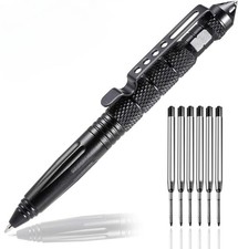 Tactical Pen Self Defense Writing Tool Glass Breaker Tungsten Steel Ballpoint