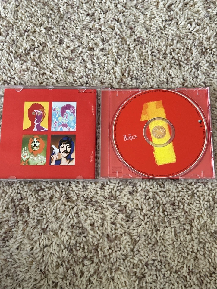 1 by The Beatles (CD, Nov-2000, Apple/Capitol) 27 Songs - Image 2 of 4