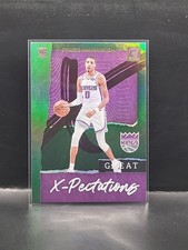 Tyrese Haliburton RC 2020-21 Donruss Green Flood Great X-pectations #12 Rookie