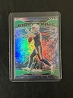 2024 Panini Prizm - Fireworks Drake Maye #22 Green Prizm (RC)