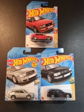 Hot Wheels Lot – ’87 Audi Quattro + RS 2 Avant – 3‑Car Set – Bx33