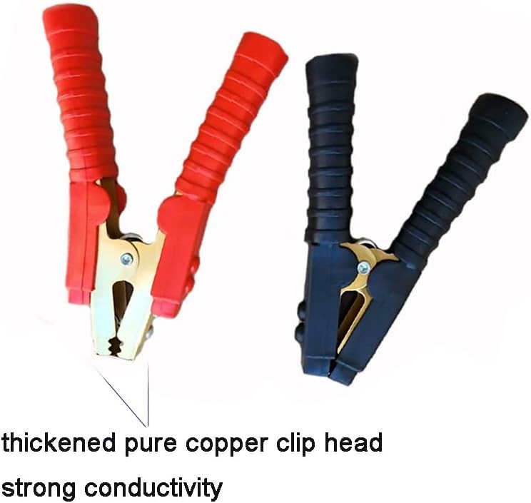 NANSH Alligator Clips Heavy Duty Car Battery Terminal Charger Clamps (1500A... 