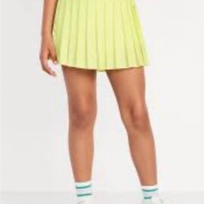 Old navy pleated sporty go-dry girls short Skirt sz 10/12 run hiking casual