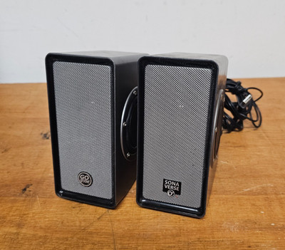 PC Computer USB Powered Lautsprecher mit 3,5 mm AUX Eingang SonaVERSE O2 GO Groove