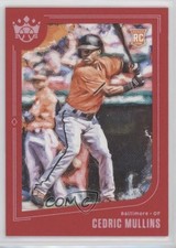 2019 Panini Diamond Kings Red Framed Cedric Mullins #77 1my2