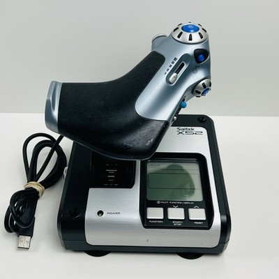 Logitech Saitek X52 Flight Control System Throttle ONLY, TESTED WORKS
