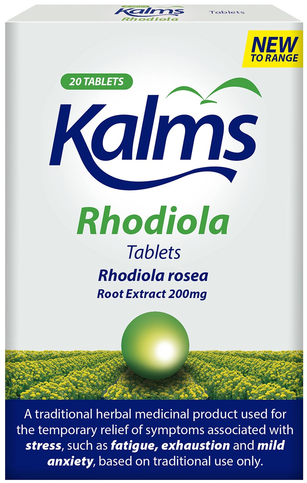 Kalms Rhodiola - 20 Tablets | Temporary Relief From Fatigue And Exhaustion Associated With Stress - Image 3