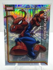 2026 Topps Chrome Marvel Refractor Spider-Ham #162