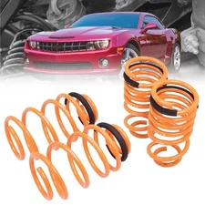 Megan Racing Street-Version Orange Lowering Springs Kit For 10-15 Camaro Coupe