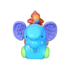 Fisher-Price Amazing Animals Press And Go Elephant Musical Action Toy 2008 WORKS