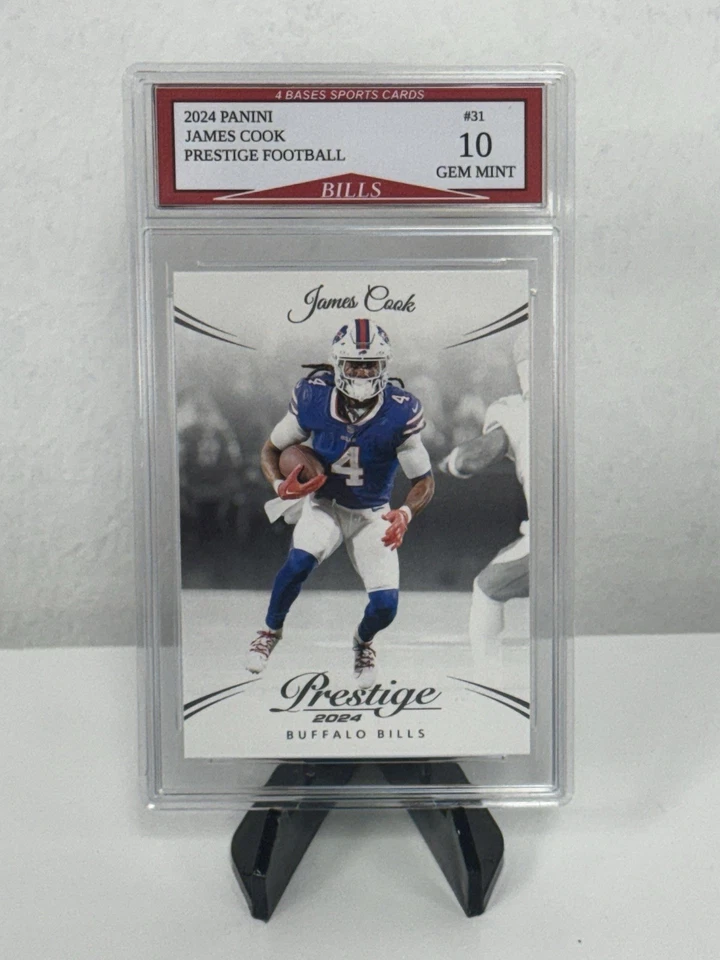 2024 Panini Prestige Josh Allen & James Cook Buffalo Bills 2 Card Team Set! - Image 4 of 4