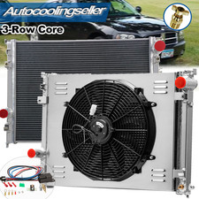 3-Row Radiator+Shroud Fan For 2005-09 Dodge Charger Magnum/Chrysler 300 3.5/5.7L