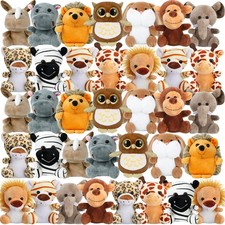 36 Pcs Small Stuffed Animals Bulk, Mini Plush Toys 4 Inch Tiny Stuffed Animal...