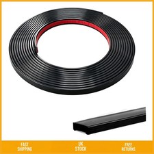 Elegant Flexible Peel and Stick Wall Molding Trim for Tile Edges Black 16.4ft