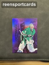 2023-24 SkyBox Metal Universe #008 Jake Oettinger NHL Hockey Card