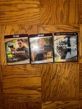 Bourne Trilogy HD DVD Lot 3 Identity Supremacy Ultimatum Combo